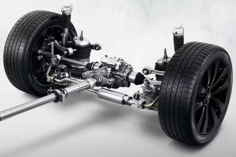 Automotive axles requiring higher strength than carbon steel